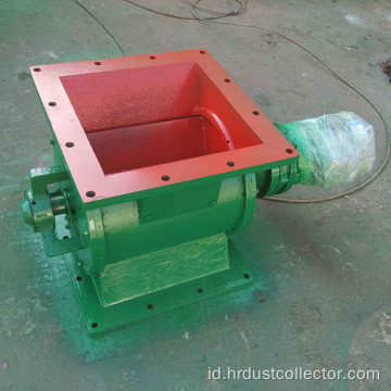 Air lock rotary valve feeder